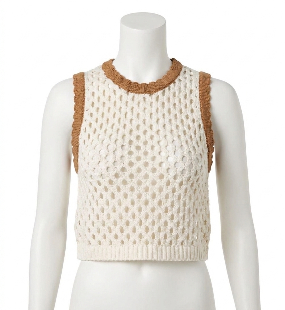 NEW CLEOBELLA brownwyn sweater top in bright ivory